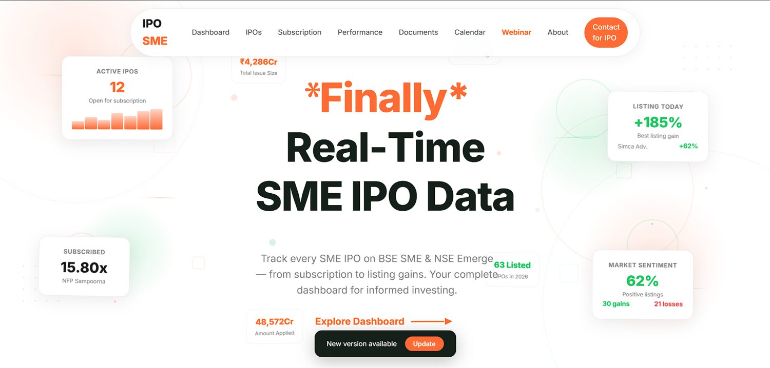 IPOsMe — IPO and investment platform built by BytePatch Technologies